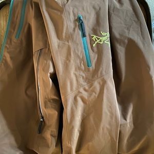 Arcteryx shell snow coat